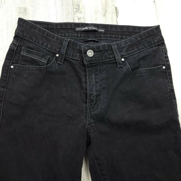 Levi's The Original Jeans Mid Rise Skinny Womens Denim Jeans Size 6s (28x28) - Picture 8 of 11